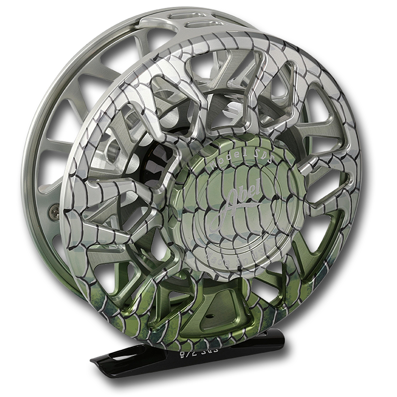 Abel SDS Reel with Bonefish Graphic