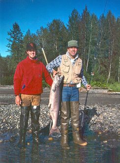 Pat Pendergast guiding in Alaska