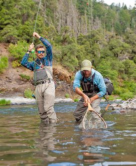 Jordan Taylor on the Pit River with Matt Dahl