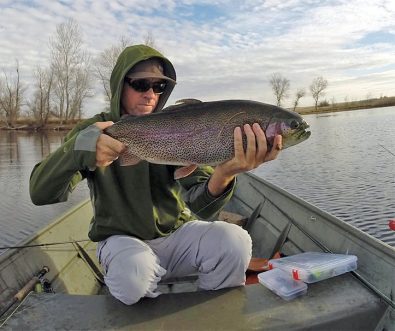 Russ Kegler with a beauty at Luk Lake