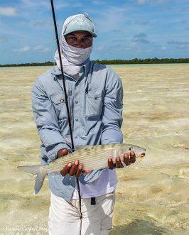 Bonefish at Robby's Place in the Bahamas