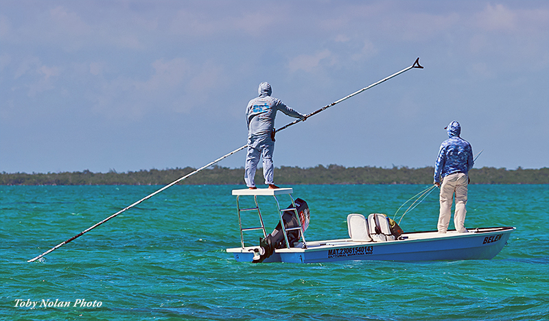 ESB guide poling in Mexico