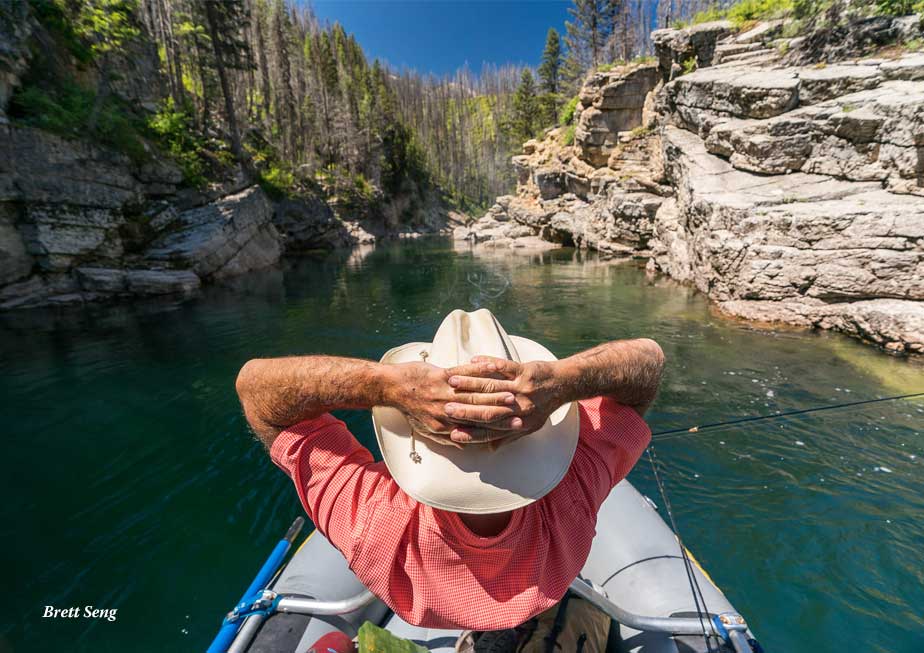 Guided Montana Fly Fishing near Glacier National Park, the Flathead River,  and Missoula