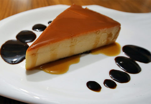 Flan at Tarpon Caye Lodge