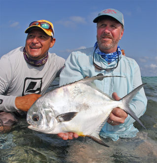 Permit at Tarpon Caye Lodge