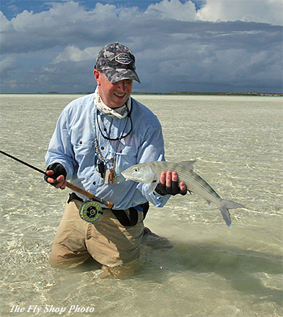 Pat Pendergast with bonefish