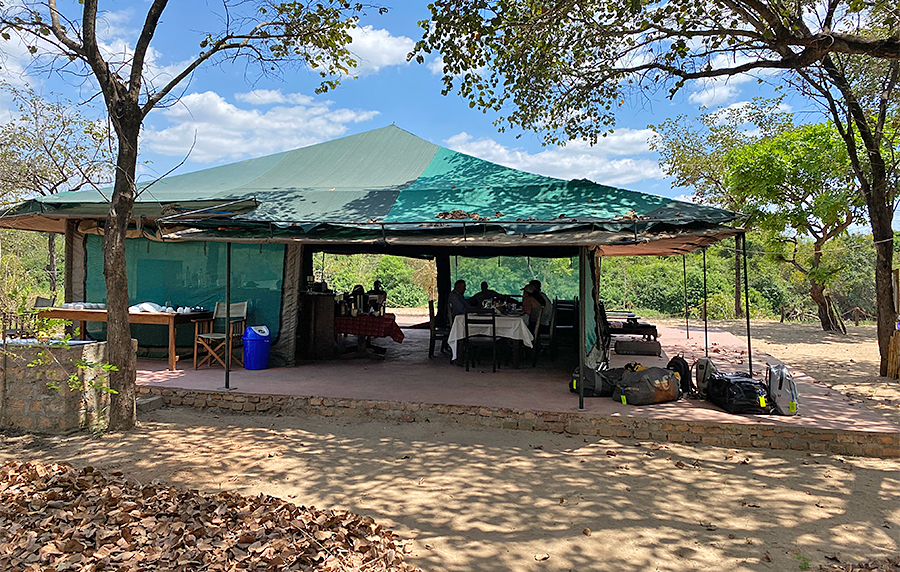 Mnyera River main tent