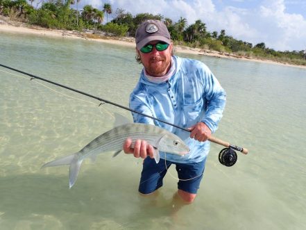 Man with ESB Bonefish