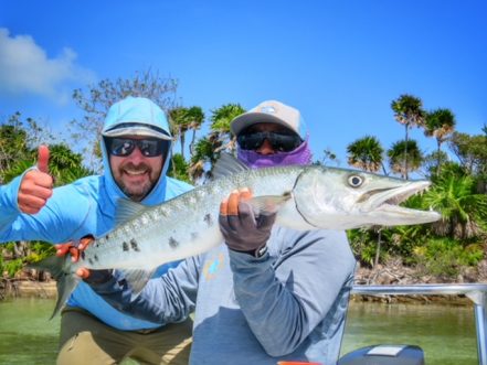 Man with ESB Barracuda