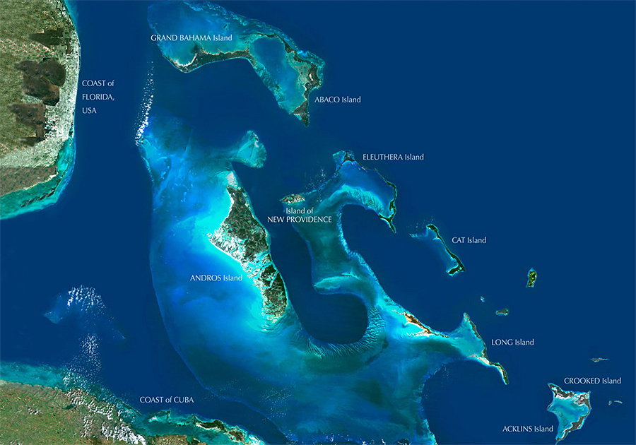 Bahamas Map