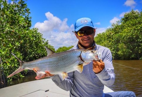 Man with ESB Tarpon