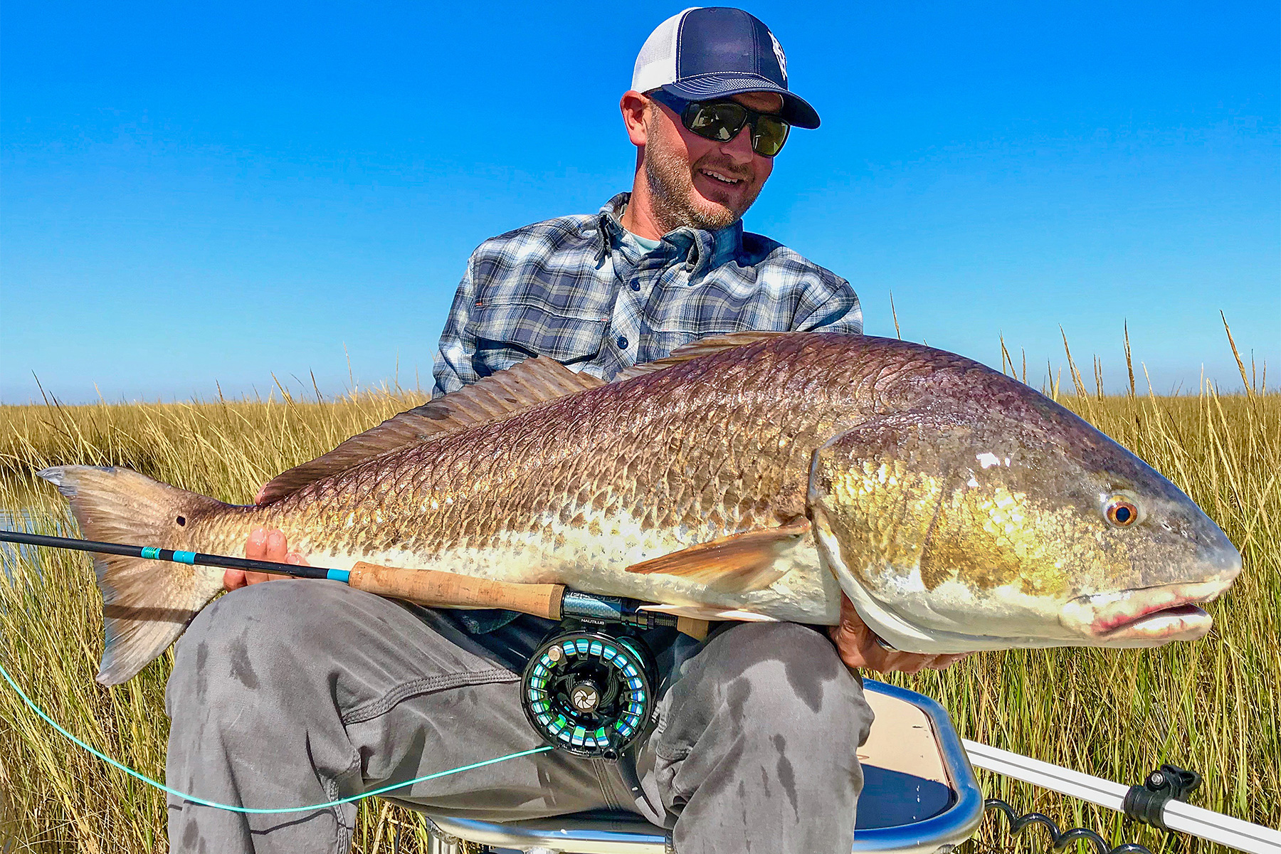 Drone Fishing for Giant Redfish! - ROFFS™
