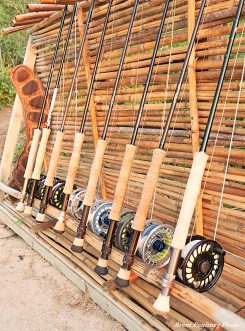 Wooden Fishing Rod -  Canada