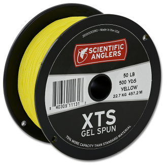 30 lb Gel-Spun Fly Line Backing 200 Yards Bright Yellow