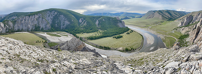 Scenery and landscape in Mongolia