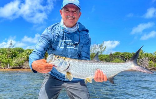 Man with ESB Tarpon