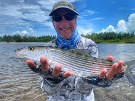 Man with ESB Bonefish