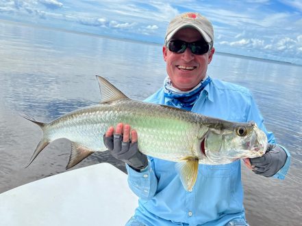 Man with ESB Tarpon