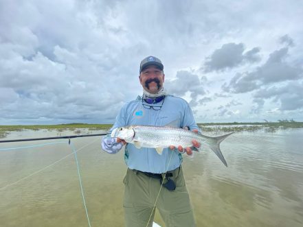 Man with ESB Tarpon