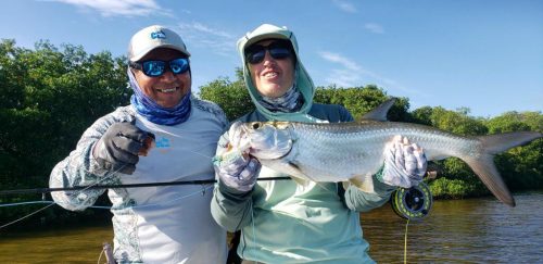 woman with ESB Tarpon