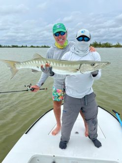 Man with ESB Barracuda