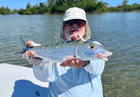 Man with ESB Bonefish