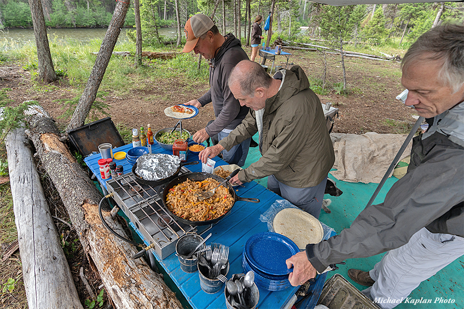 Dinner is served