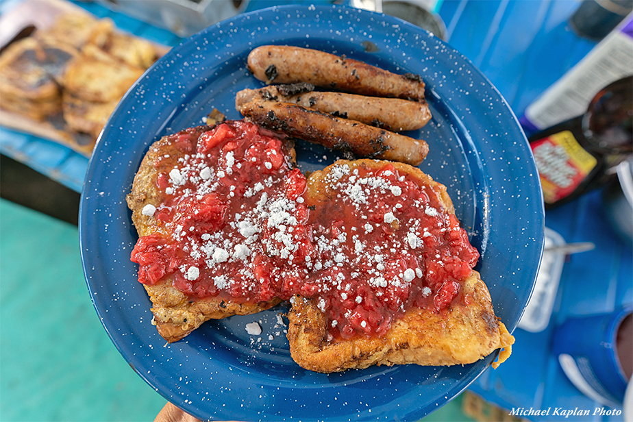 French Toast with homemade jelly