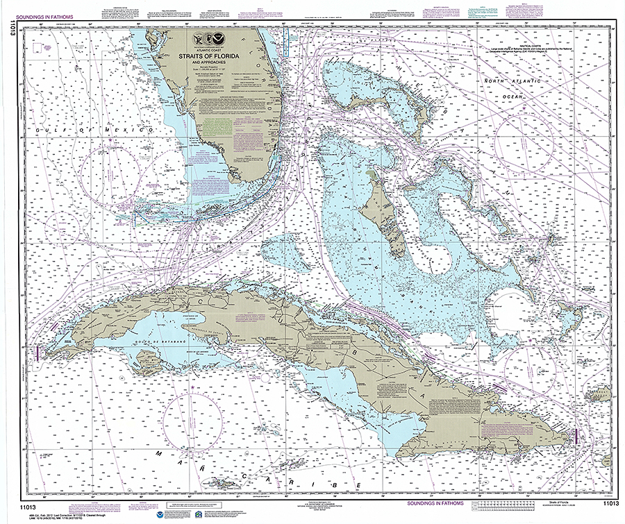 Map of the Bahamas