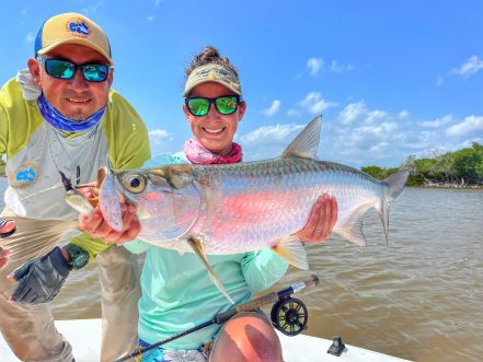 Woman with ESB Tarpon