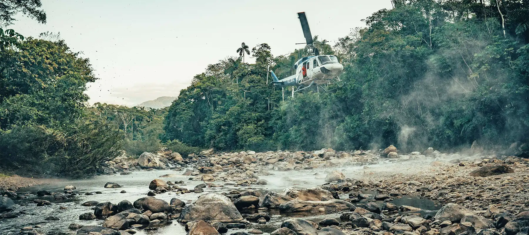 Tsimane’s Heli Fishing