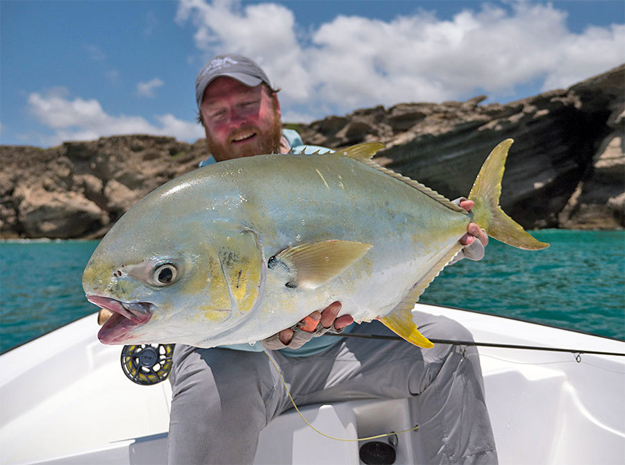 Justin Miller holding an Africanus permit