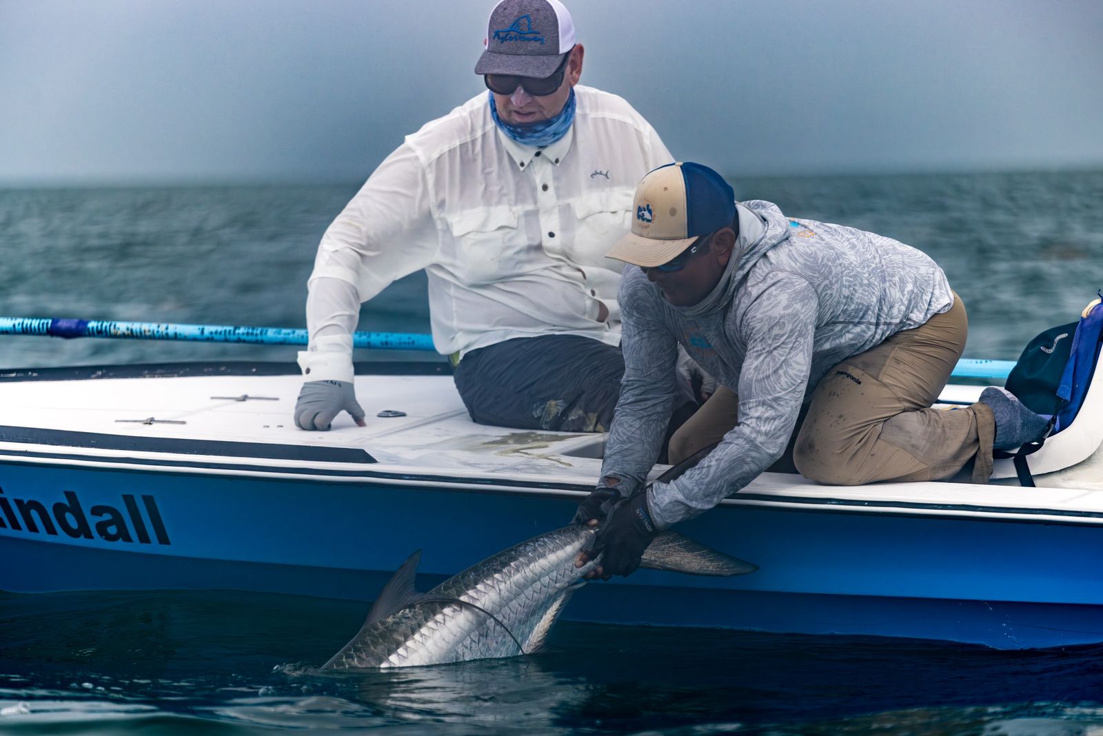 ESB Lodge Guide & Guest Releasing Tarpon