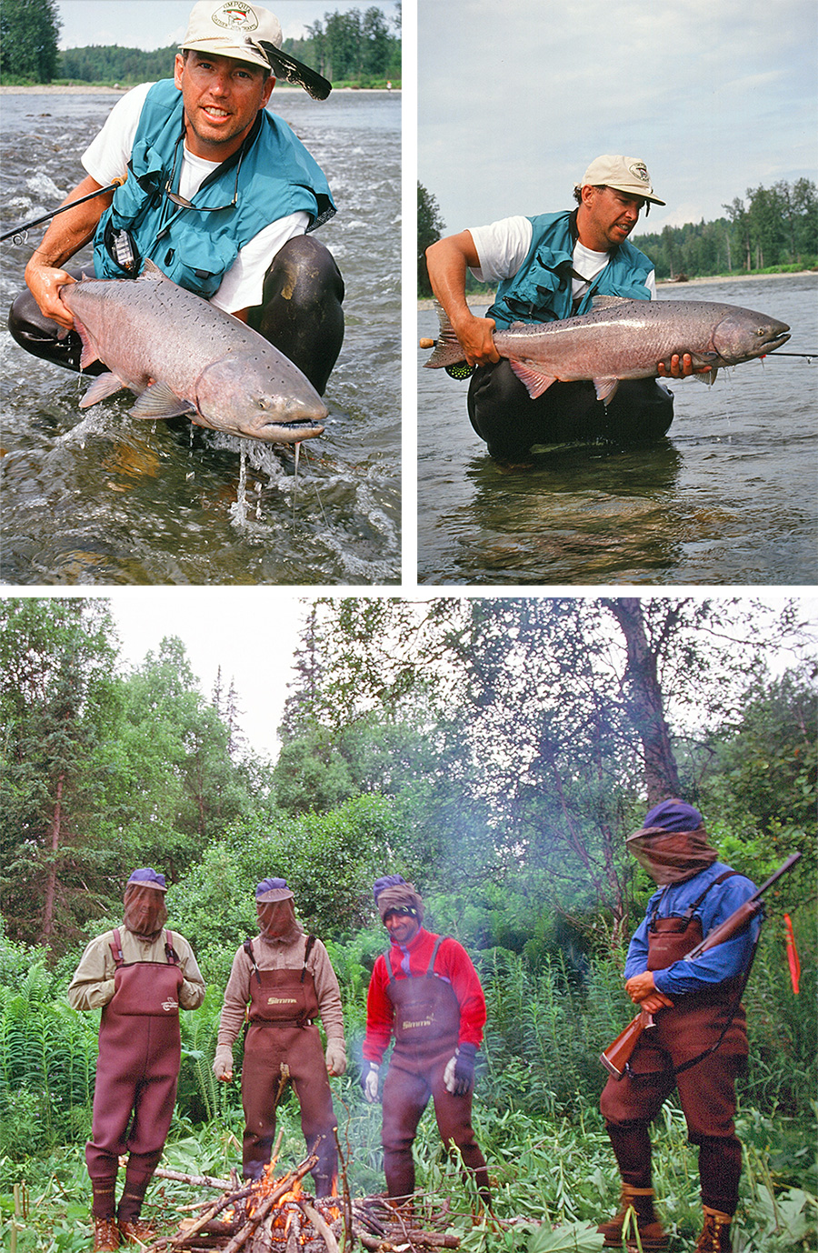 John Dietz in Alaska fishing for King Salmon