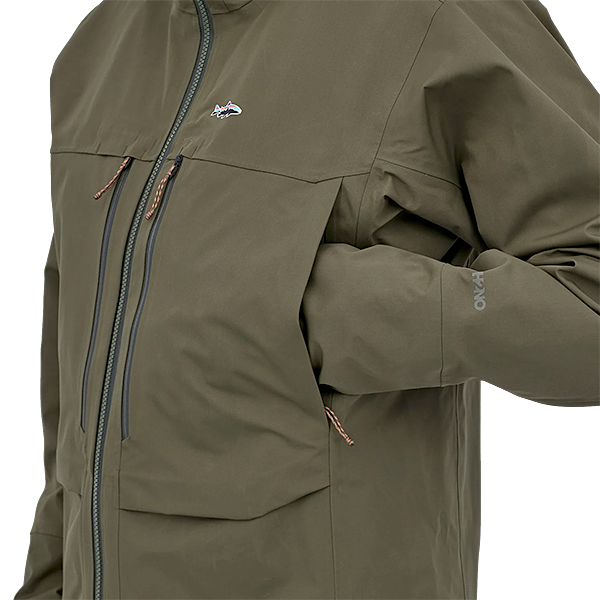 2023 Mens Breathable Fly Fishing Wading Jacket Waterproof Outdoor