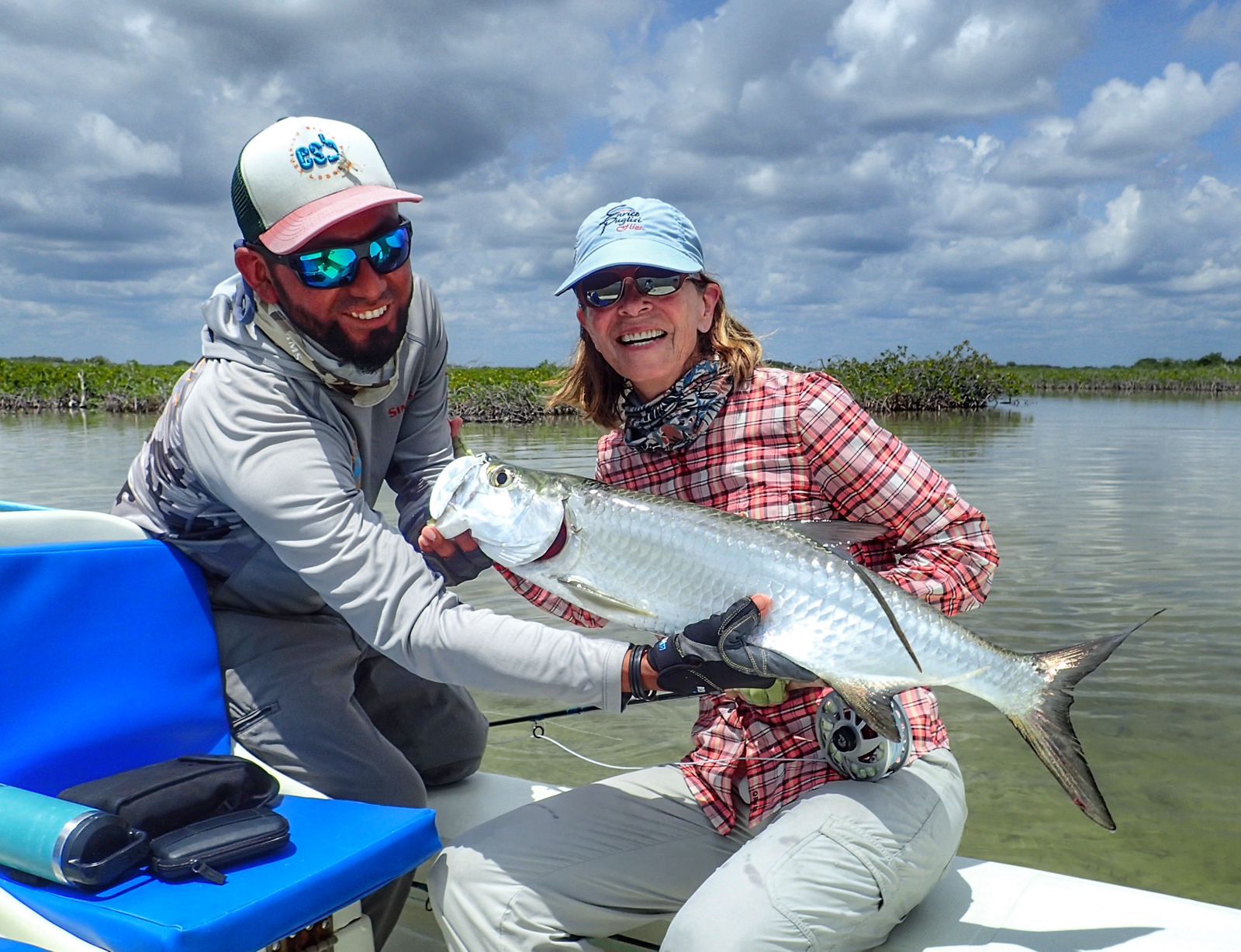 ESB Guide & Angler with Tarpon