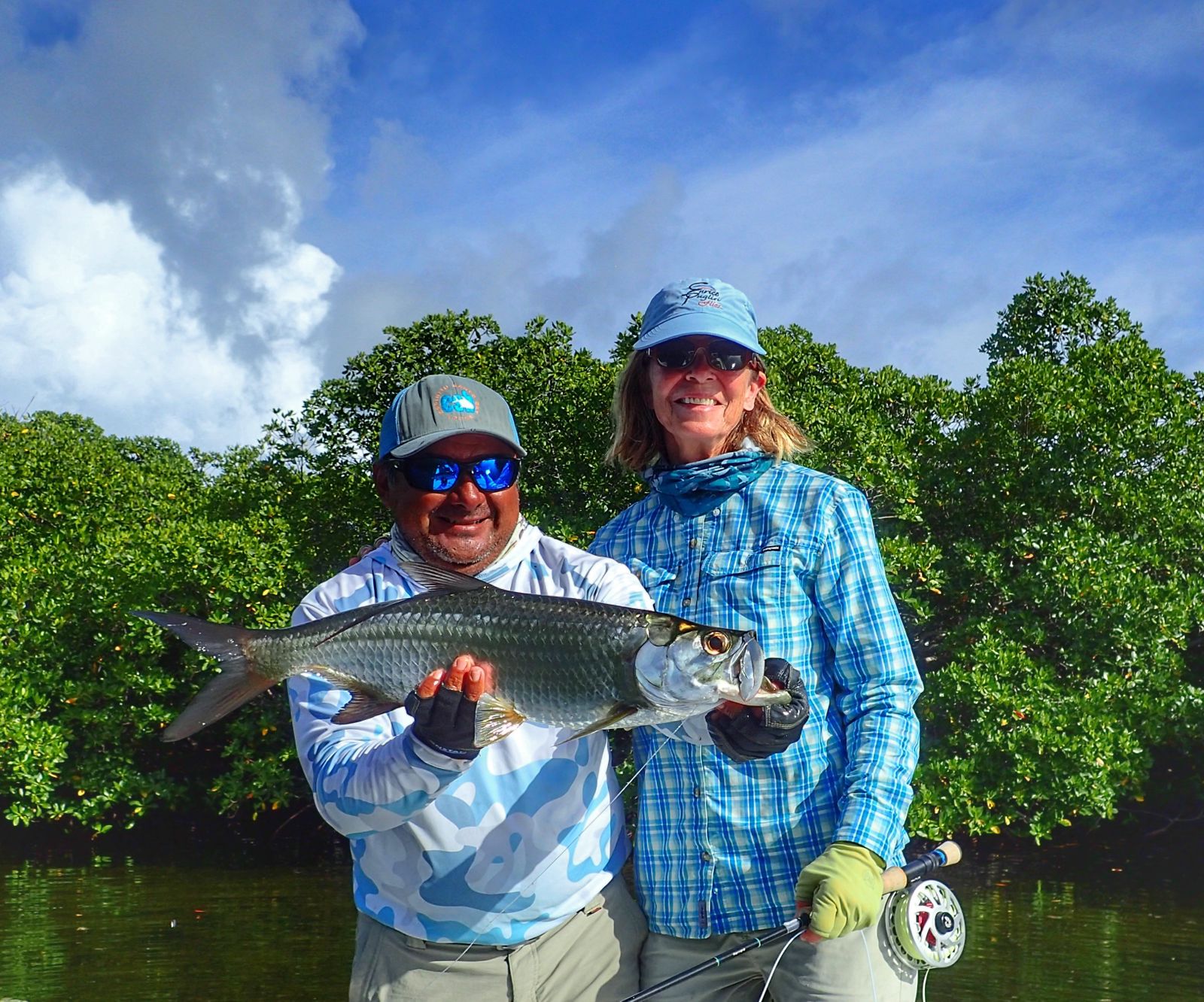 ESB Guide & Angler with Tarpon