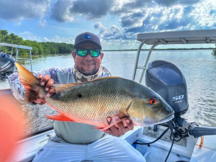 ESB Guide with Mangrove Snapper