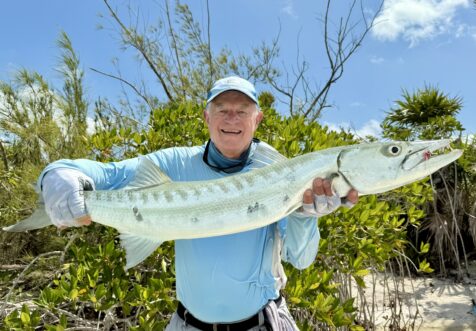 ESB Angler with BIG Barracuda