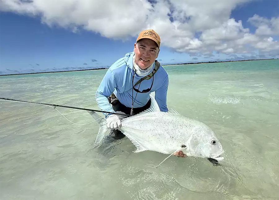 Chris King holding a GT