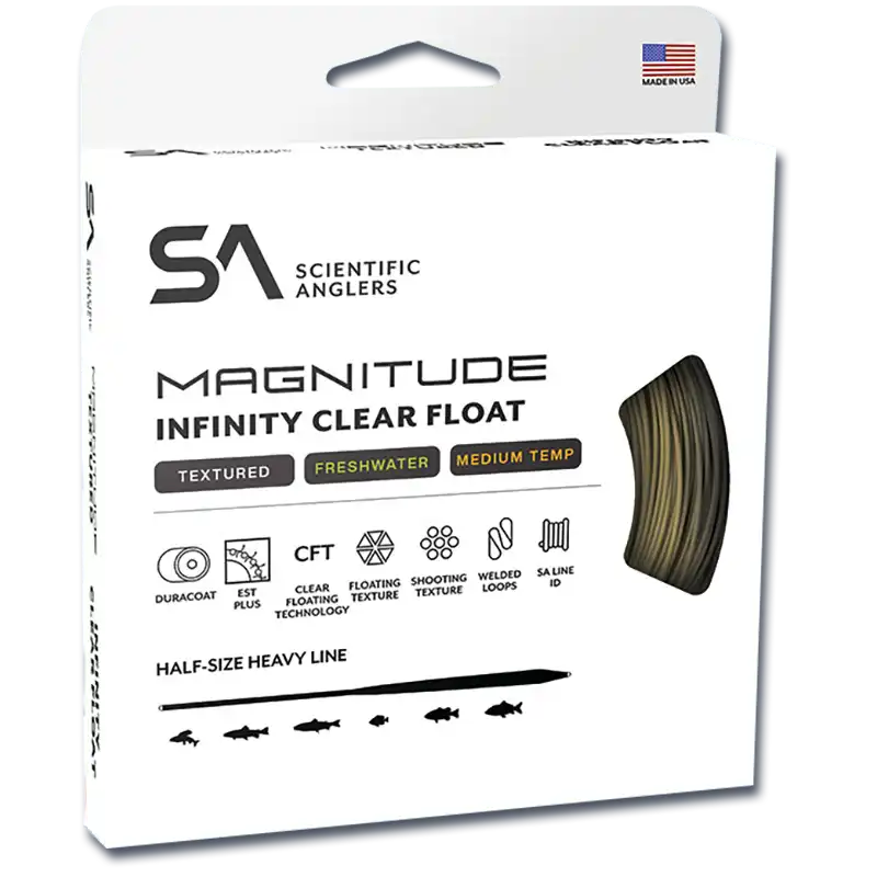 Clear Tip Trout Fly Line