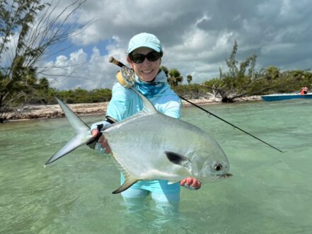 ESB Angler with Permit