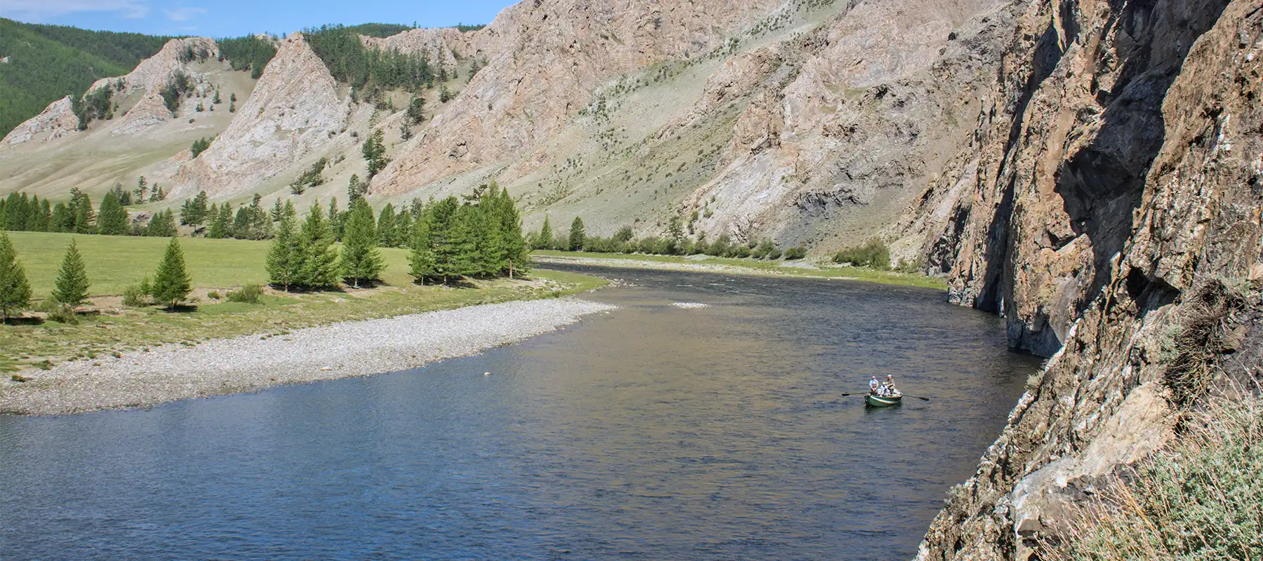 Mongolia Canyon Float Trip